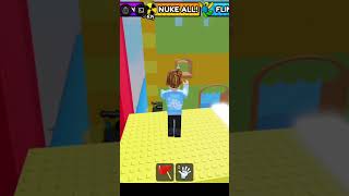 bacon play TROLL GYM/BOUNCE Tower pt22 😱 #roblox #gaming #shorts