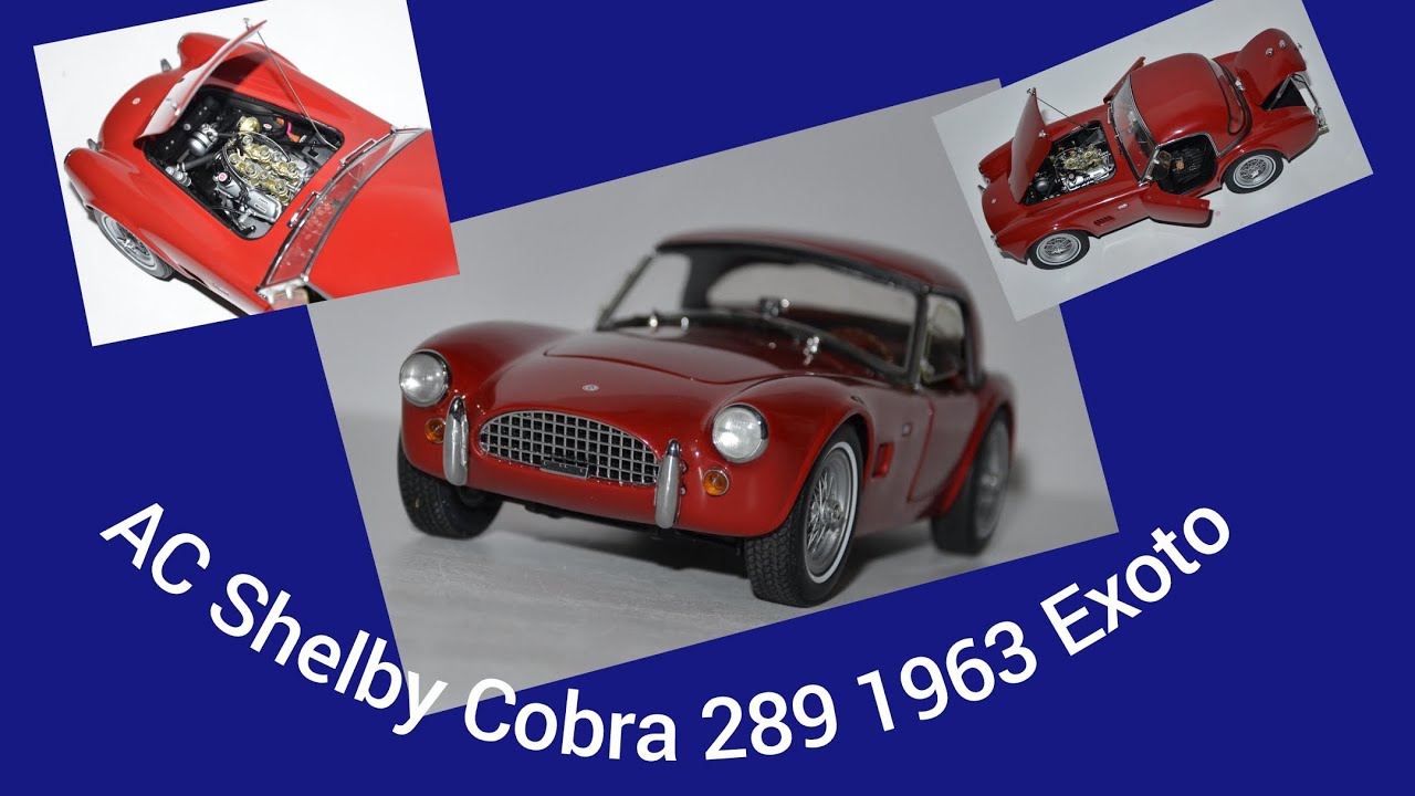 AC Shelby Cobra 289 1963 в масштабе 