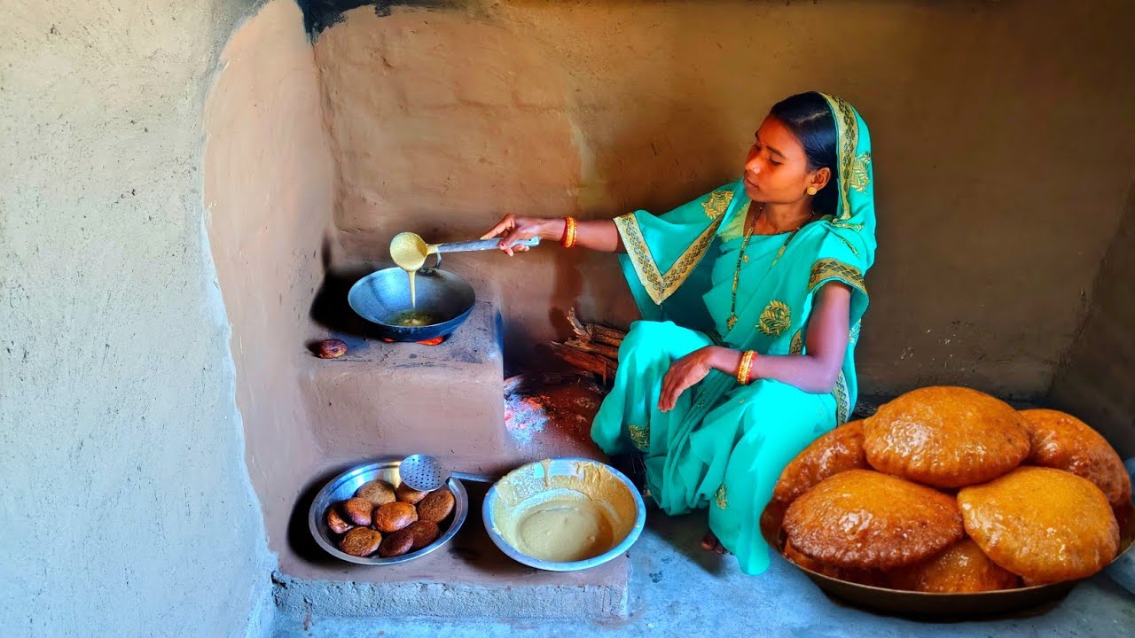 Village Style Puwa roti recipe || Atta with suji puwa roti recipe Fluffy & Soft || Breakfast Recipe