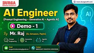 AI Engineer (Prompt Engineering + Generative AI + Agentic AI) tutorials || Demo - 1 || by Mr. Raj