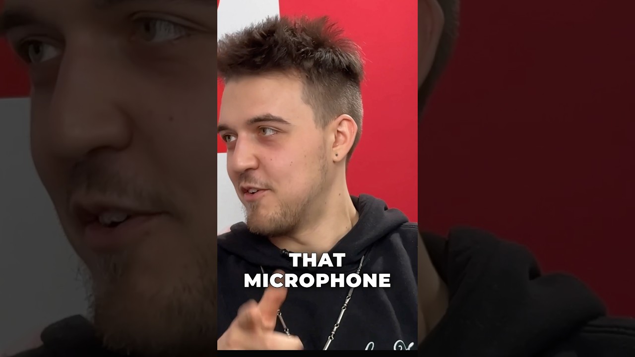 My first rap setup: budget mic, big dreams! 