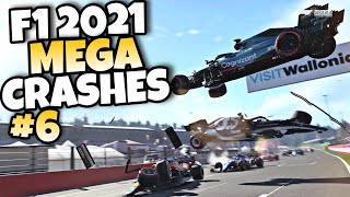 F1 2021 Mega Crashes