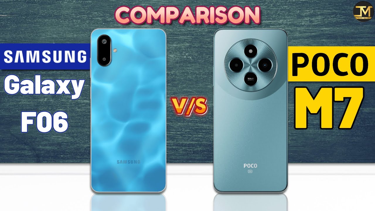 POCO M7 vs Samsung Galaxy F06 : Which Phone is Best❓🤔 - YouTube