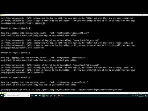 ssh nodes