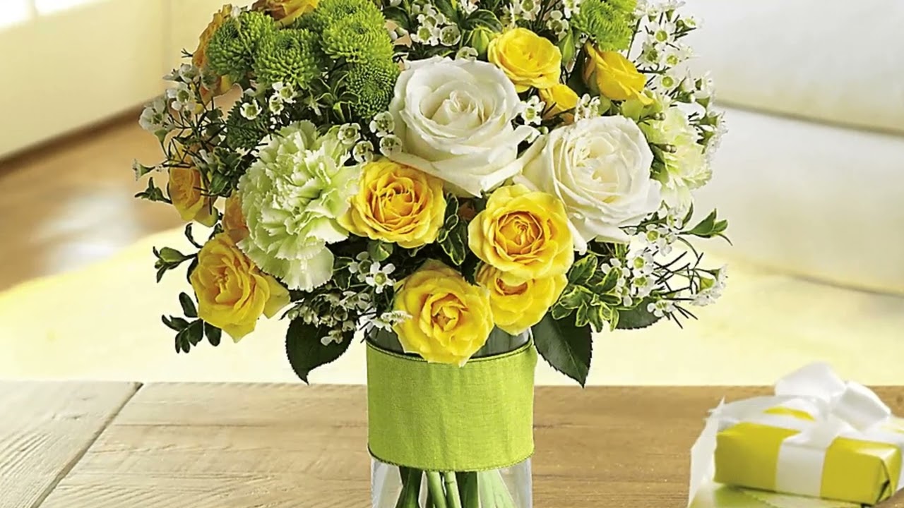 St. Patrick's Day Flowers (Festive Green Bouquet) - DeLaurenti Florist: Belleveue, WA