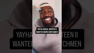 Yahya Abdul Mateen II wanted to make more WATCHMEN