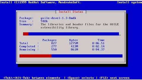Mandrake Linux 6.1 Installer