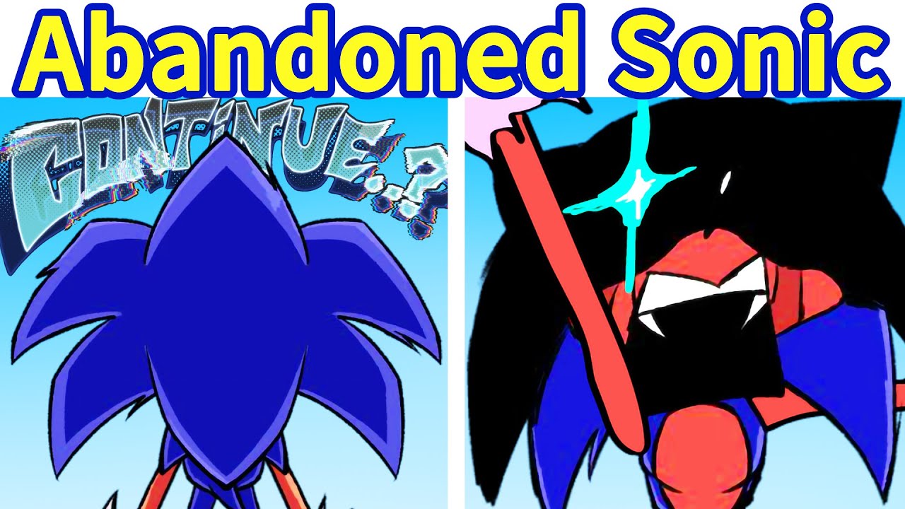 Friday Night Funkin': VS Continue Screen Sonic [Abandoned Song] | FNF ...
