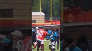 Sheduer Sanders &amp; Jimmy Horn Reunited in Carolina For Practice ￼