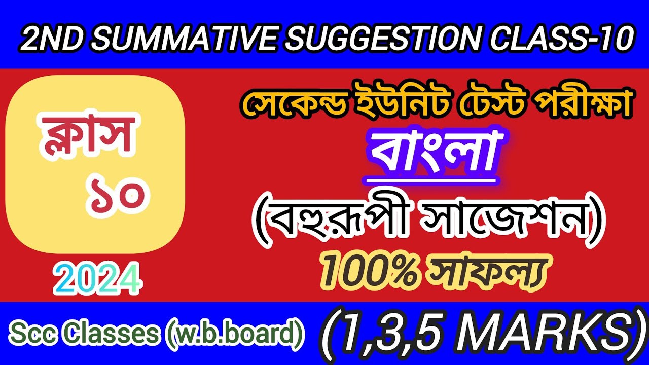 Class 10 Bengali Bahurupi Golpo 2nd Unit Test Important class-10-bengali-bahurupi-golpo-2nd-unit-test-important