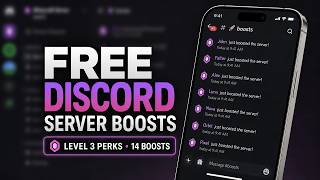 How To Get Free Discord Server Boosts In 2026!