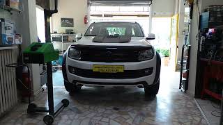 Volkswagen Amarok Kısa H7 Uzun Farı H15 Led Far Ampulü Montaj Uygulaması Led Headlight Applications