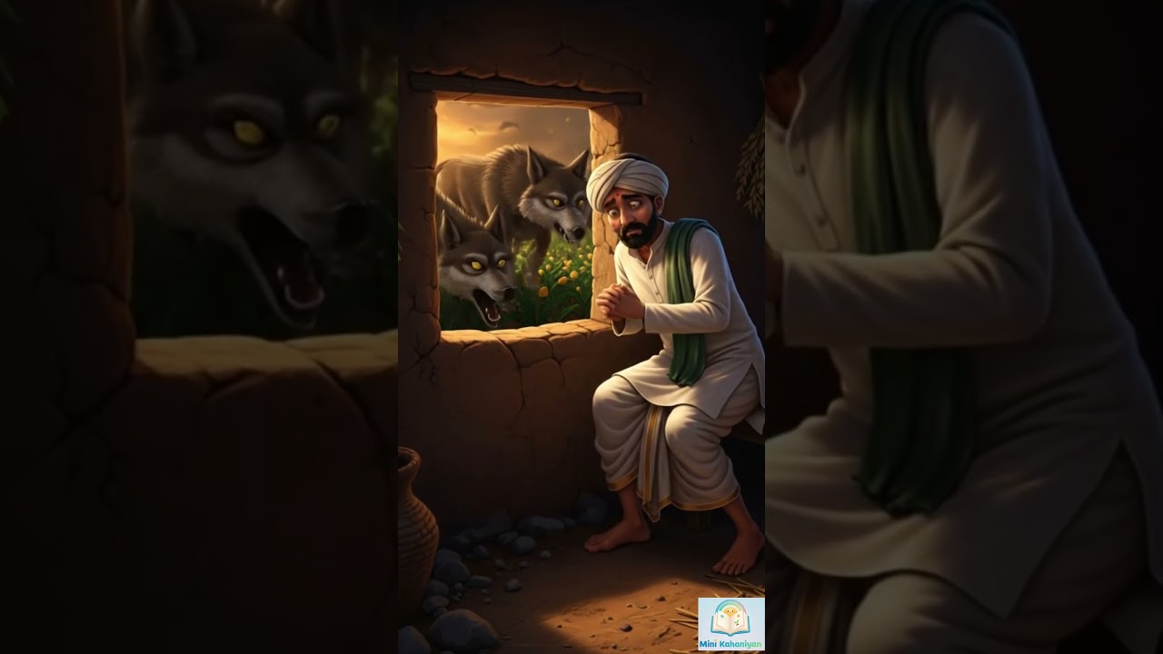 Farmer vs Wolves 🐺🌾 | Emotional Animal Story with Twist