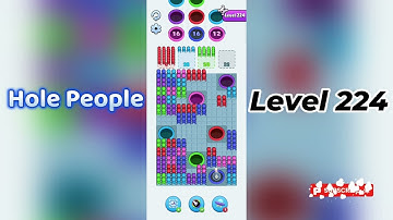 Hole People Level 224 Walkthrough 🕳️ | Step-by-Step Guide | Go Answer