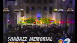 Betty Shabbazz Memorial Service  part 1 (television version)