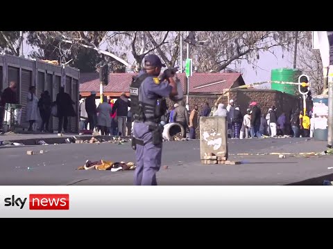 Riots in South Africa over jailing of ex-president Jacob Zuma