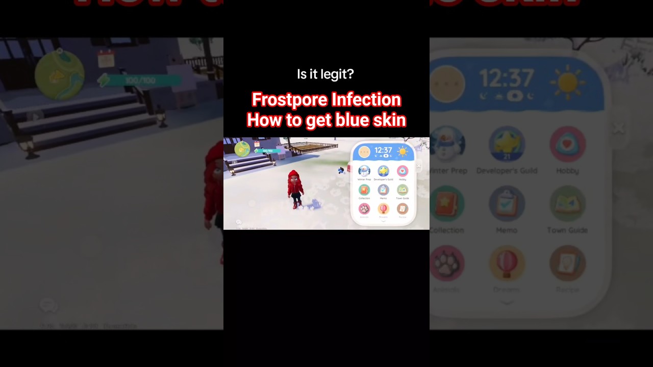 Frostpore InfectionHow To Get Blue Skin (Heartopia) 