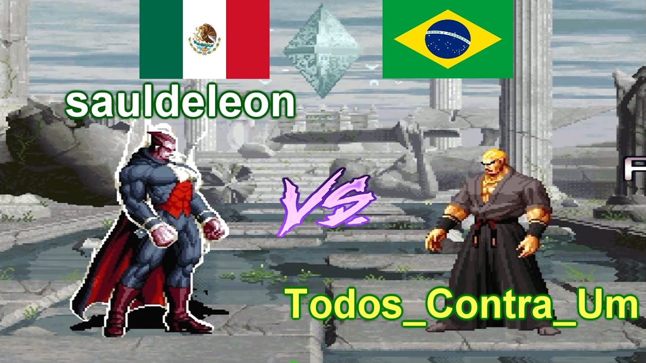 SNK vs. Capcom - SVC Chaos Super Plus - sauldeleon vs Todos_Contra_Um FT5