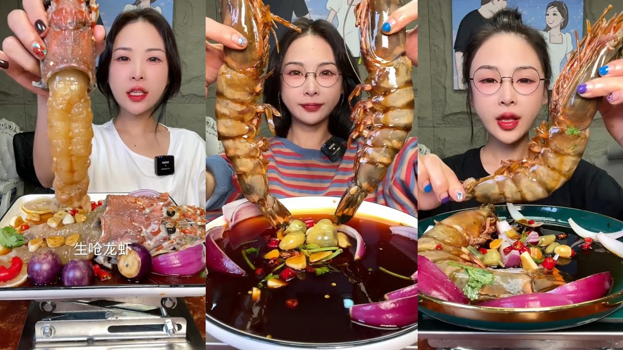 Eat big shrimp 🦐🦐🦐🦞🦞🦪🦪🐙🐙 [ Seafood 🦐🦐 ]