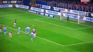 Milan 1:0 Lazio Frank Kessie penalty | calcio di rigori