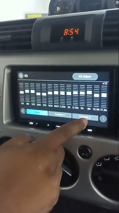 Toyota FJ cruiser Sony wireless applecarplay installation done by directed auto team