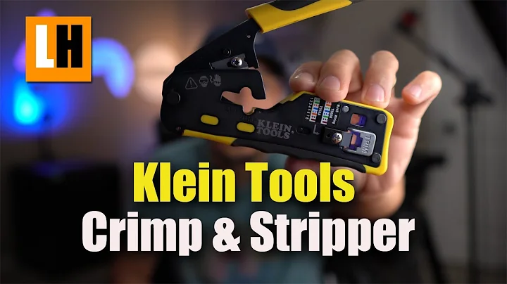 Klein Tools VDV226-110 Ratcheting Modular Data Cable Crimper