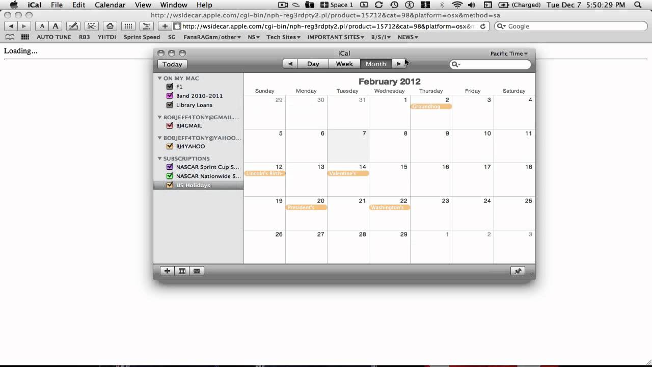 How Install ICal Calendars Online To ICal YouTube