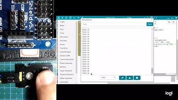 Sensores KEYESTUDIO: Programación gráfica con ArduBlock. Proyecto 13 Sensor de temperatura LM35
