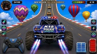 💥 Monster Truck Mega Ramp Madness  Extreme Stunts & Insane Crash 🔥 Mega Ramp Racing Part 3 screenshot 1