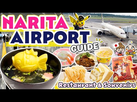 Japan Narita Airport Food / Restaurant & Souvenirs / Japan Travel Vlog