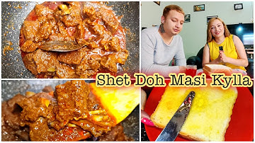 Kumno Ban Shet Dohmasi Kylla 😋|| Beef Curry Recipe || Vlog #23 || Anisha Khasi Vlog