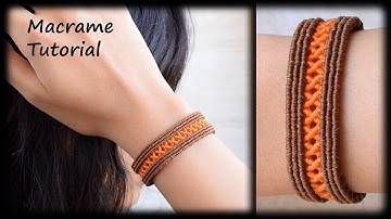 Macrame Tutorial | Macrame Pattern | Step by Step Tutorial | Making Bracelet At Home