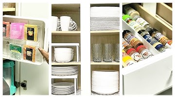 NEW! How To Organize A Small Kitchen | Before & After