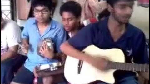 bppimt 1st year hostel(2013-14) singing gulaabi aankhe in different way.