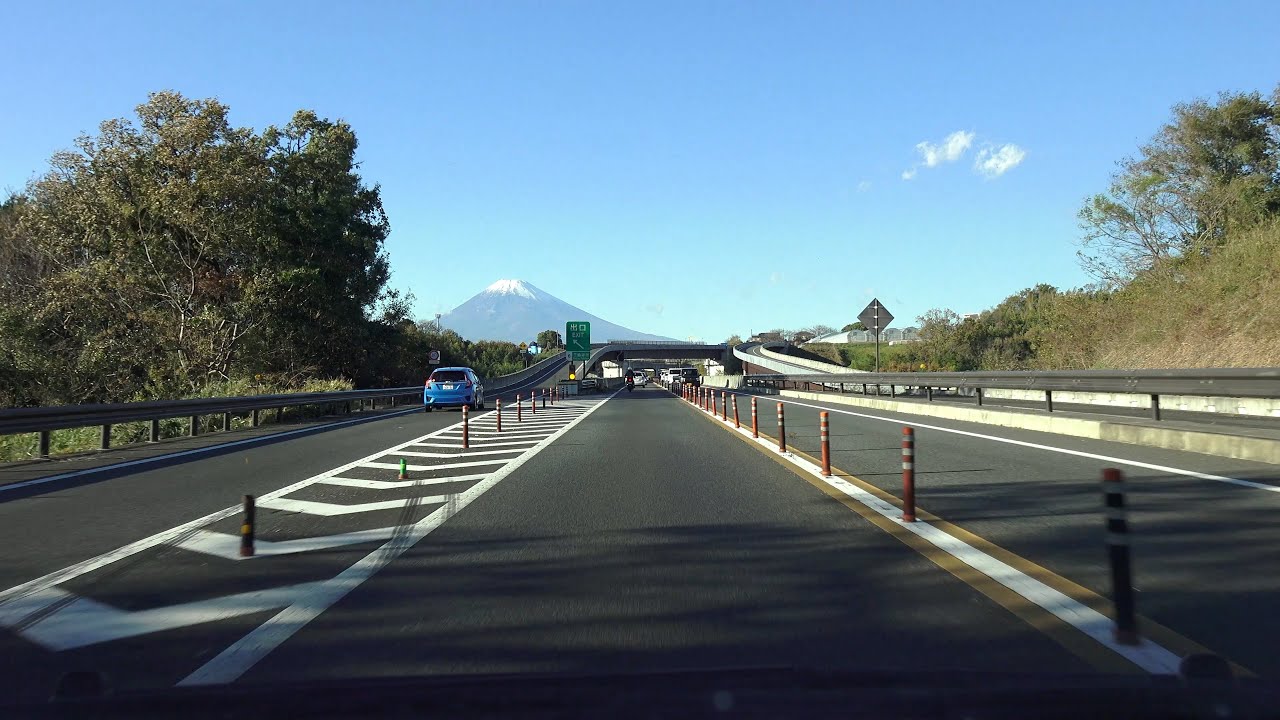 4K　伊豆縦貫道・大仁南IC→長泉沼津IC→新東名・御殿場JCT　等速