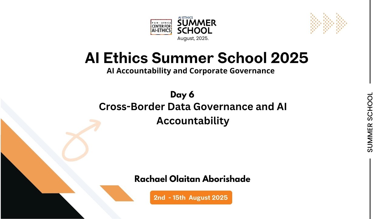 Cross Border Data Governance and AI Accountability