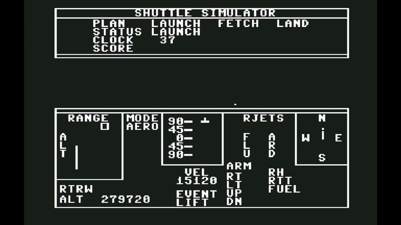 Game of the day 4105 Microdeal Shuttle (マイクローディール・シャタル) Microdeal 1983