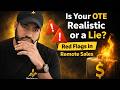 Is Your OTE Realistic or a Lie? Red Flags in Remote Sales
