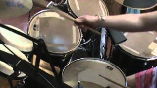 IMORV SOLO DRUMS TEMA TE DOY MI CORAZON COVER DRUMS DE ANALIA