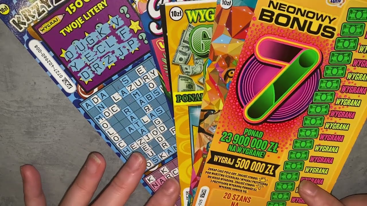 ZDRAPKI LOTTO mix za 80 zł
