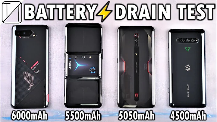 Asus ROG Phone 5 vs Legion Phone 2 Pro vs RedMagic 6 vs Black Shark 4 Pro Battery Life DRAIN TEST! - DayDayNews
