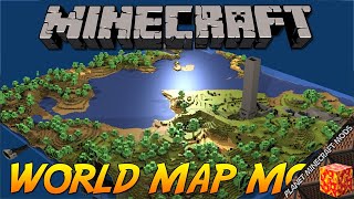 Xaero's World Map Forge/Fabric Mod 1.18.1/1.16.5/1.12.2 (Trace Your Footsteps) for Minecraft PC