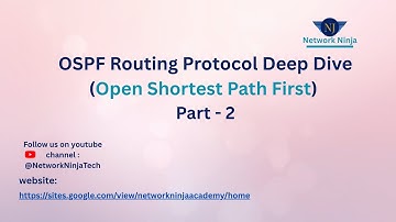 Dynamic Routing Protocols: "OSPF" Deep Dive into Your Networking Future!" #Network Ninja🥷 Part - 2
