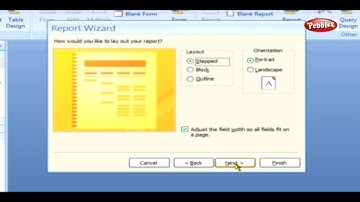 Creating Reports using Report Wizard || Access Tutorial for Beginners || ACCESS  Presentation