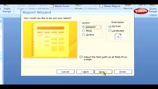 Creating Reports using Report Wizard || Access Tutorial for Beginners || ACCESS  Presentation
