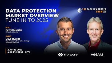 64 The Backupmonster Show: Data Protection Market Overview | D. Russell