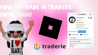 how to trade in traderie!💗royal high edition👑 https://discord.gg/VS79zSYa https://traderie.com
