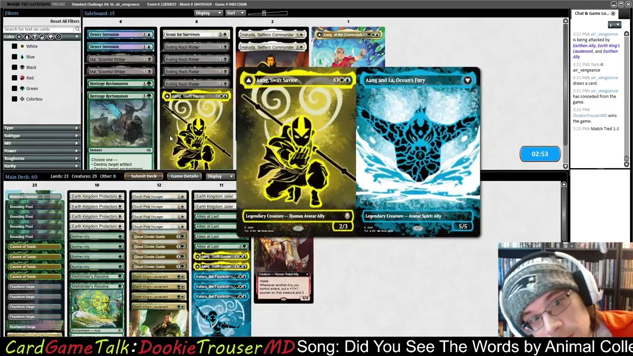 Standard Allies vs Simic Ouroboroid R4 Challenge 1 16 26 Magic the Gathering