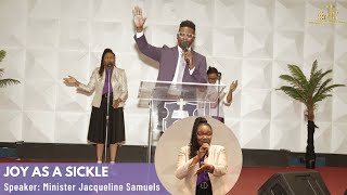 Download Lagu Joy As A Sickle | Minister Jacqueline Samuels || Sunday Service | Jan 11, 2026 MP3