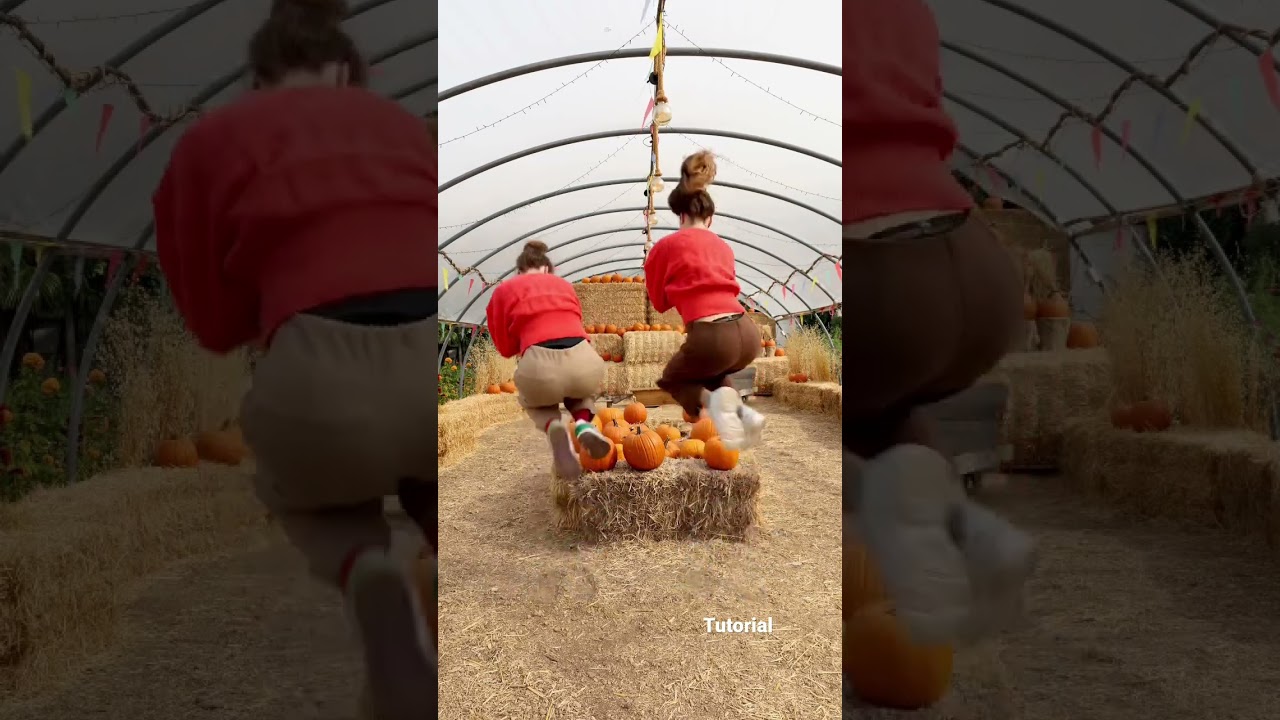 We turned into two Pumpkins 🎃 